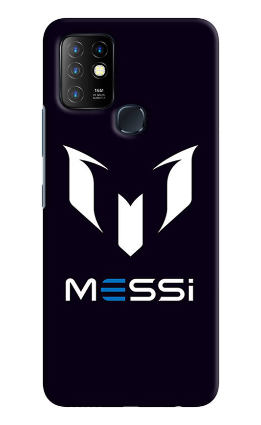 Messi Logo Infinix Hot 10 Hard Case Back Cover by Casekaro
