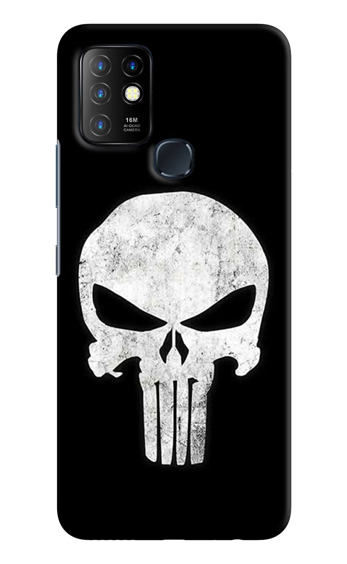Punisher Skull Infinix Hot 10 Hard Case Back Cover by Casekaro