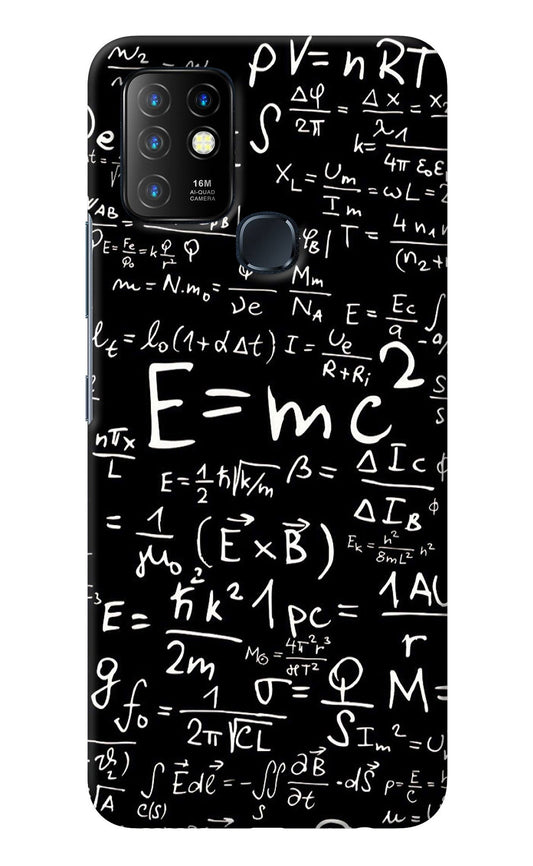 Physics Albert Einstein Formula Infinix Hot 10 Back Cover