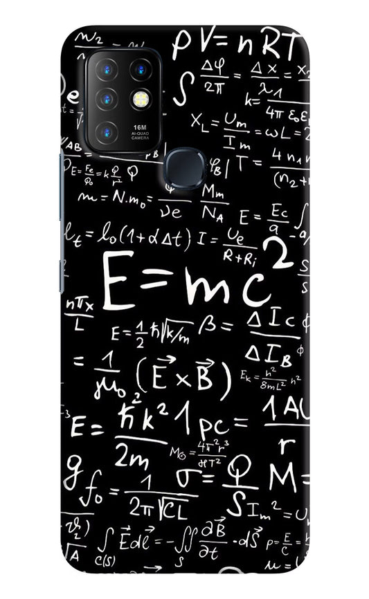 Physics Formula Infinix Hot 10 Hard Case Back Cover by Casekaro