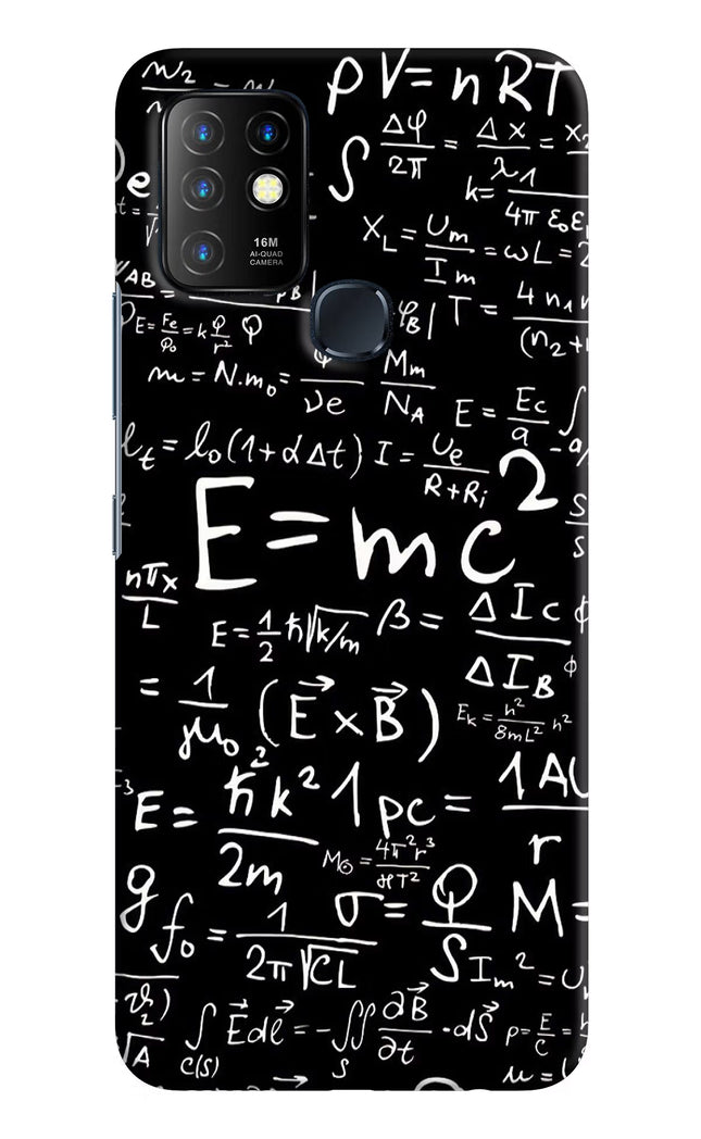 Physics Formula Infinix Hot 10 Hard Case Back Cover by Casekaro