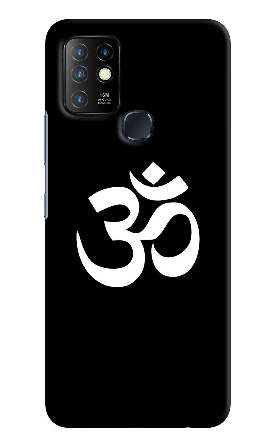 Om Infinix Hot 10 Back Cover, Hard case