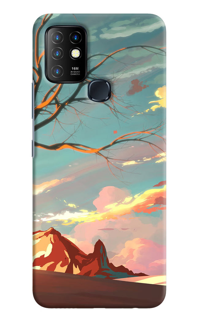 Scenery Infinix Hot 10 Hard Case Back Cover by Casekaro
