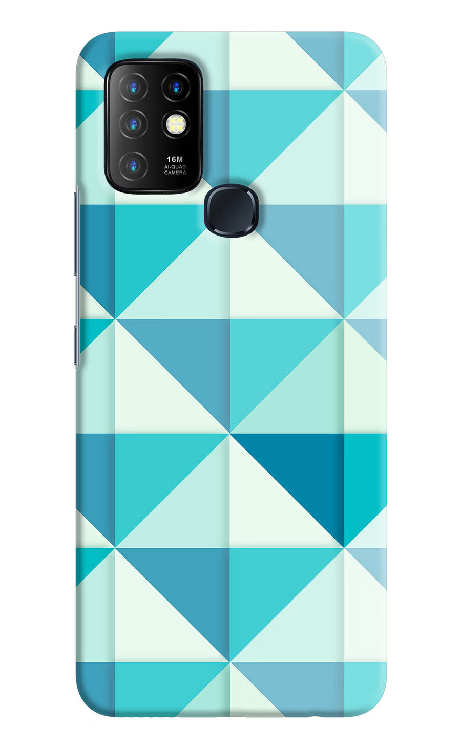 Abstract Infinix Hot 10 Back Cover, Hard case