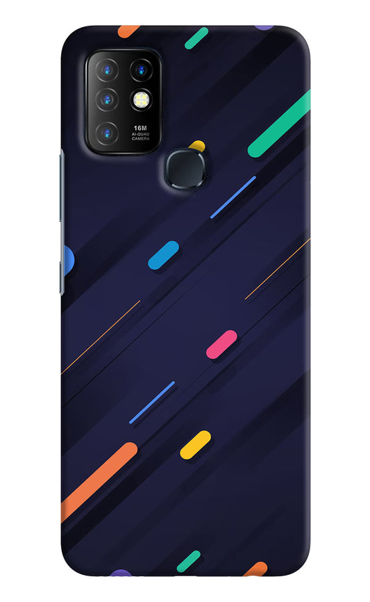 Abstract Design Infinix Hot 10 Hard Case Back Cover by Casekaro