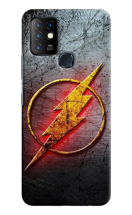 Flash Infinix Hot 10 Hard Case Back Cover by Casekaro