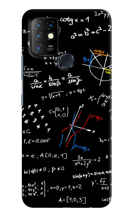 Mathematics Formula Infinix Hot 10 Hard Case Back Cover by Casekaro