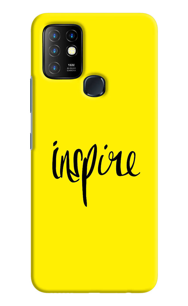Inspire Infinix Hot 10 Hard Case Back Cover by Casekaro