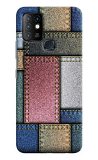 Multicolor Jeans Infinix Hot 10 Hard Case Back Cover by Casekaro
