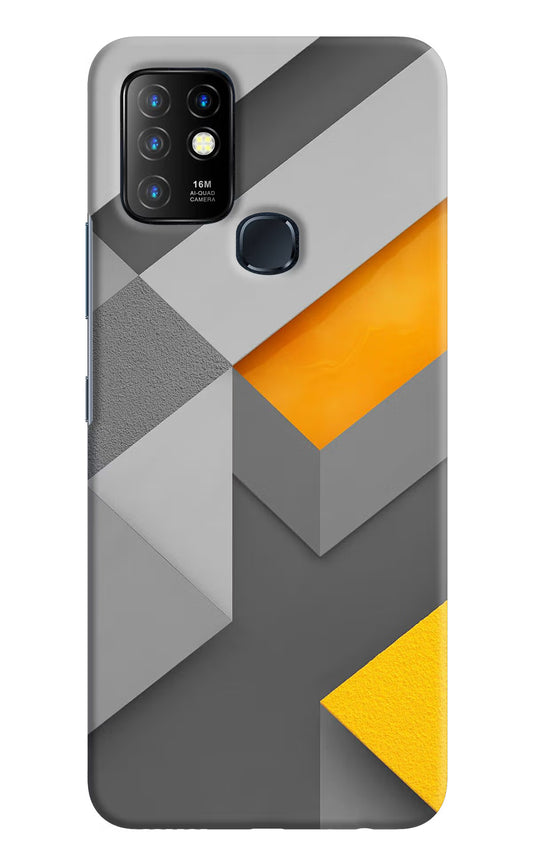 Abstract Infinix Hot 10 Hard Case Back Cover by Casekaro