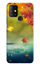 Flowers Infinix Hot 10 Hard Case Back Cover by Casekaro
