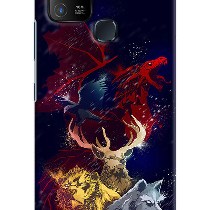 Game Of Thrones Infinix Hot 10 Hard Case Back Cover by Casekaro