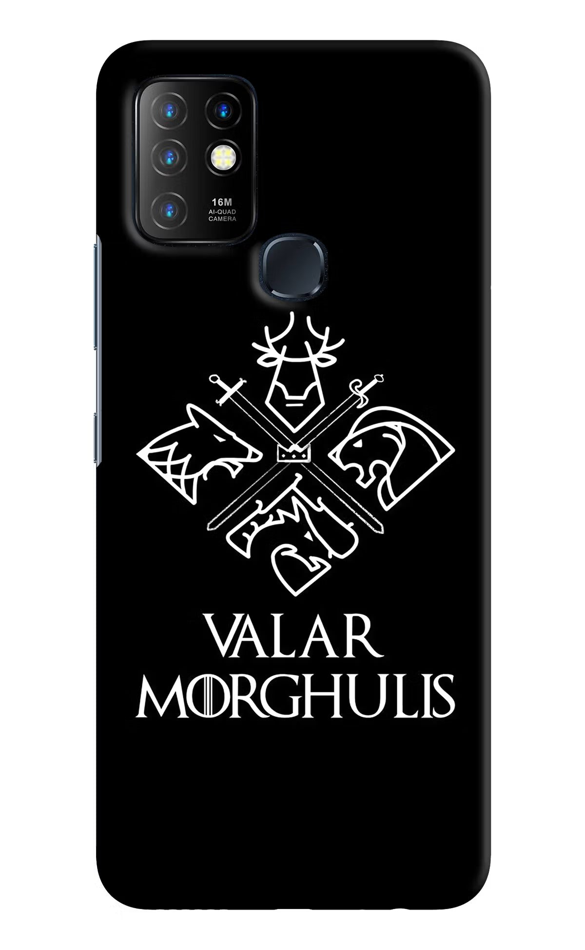 Valar Morghulis | Game Of Thrones Infinix Hot 10 Hard Case Back Cover by Casekaro