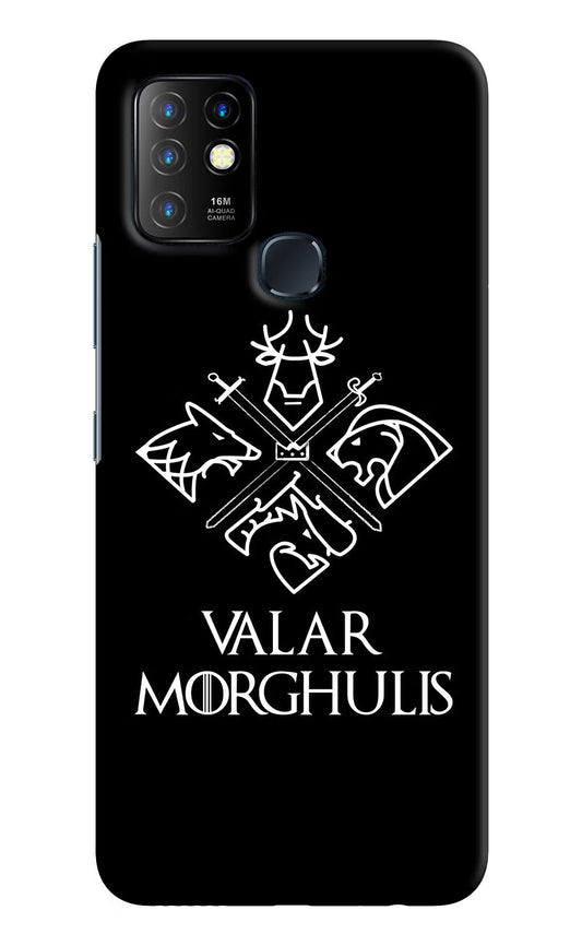 Valar Morghulis | Game Of Thrones Infinix Hot 10 Hard Case Back Cover by Casekaro