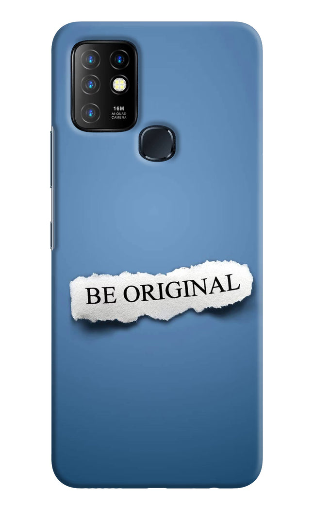Be Original Infinix Hot 10 Hard Case Back Cover by Casekaro