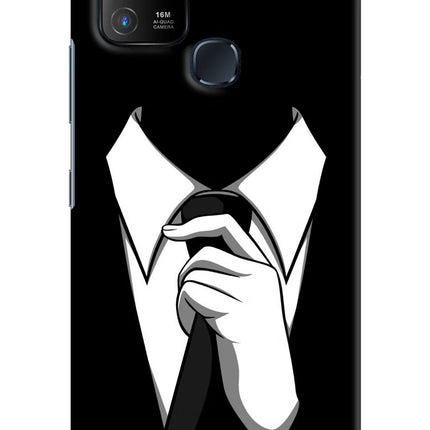 Black Tie Infinix Hot 10 Hard Case Back Cover by Casekaro