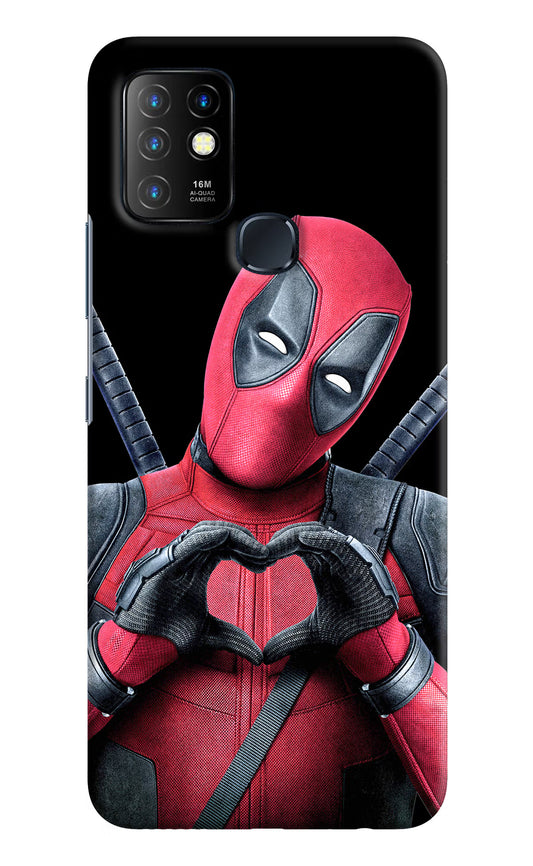 Deadpool Infinix Hot 10 Hard Case Back Cover by Casekaro