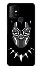 Black Panther Infinix Hot 10 Hard Case Back Cover by Casekaro