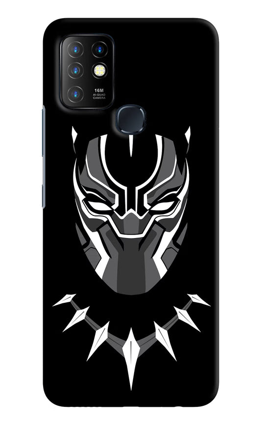 Black Panther Infinix Hot 10 Hard Case Back Cover by Casekaro