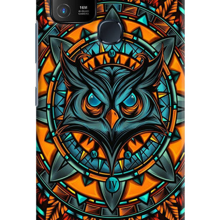 Angry Owl Art Infinix Hot 10 Hard Case Back Cover by Casekaro