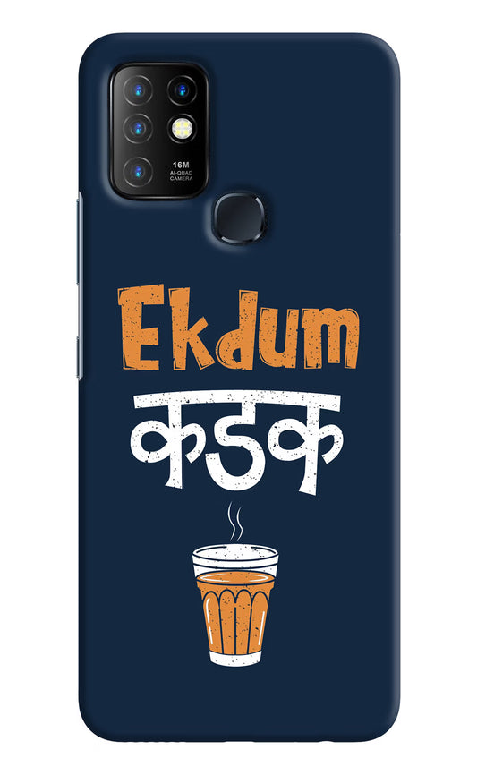 Ekdum Kadak Chai Infinix Hot 10 Hard Case Back Cover by Casekaro