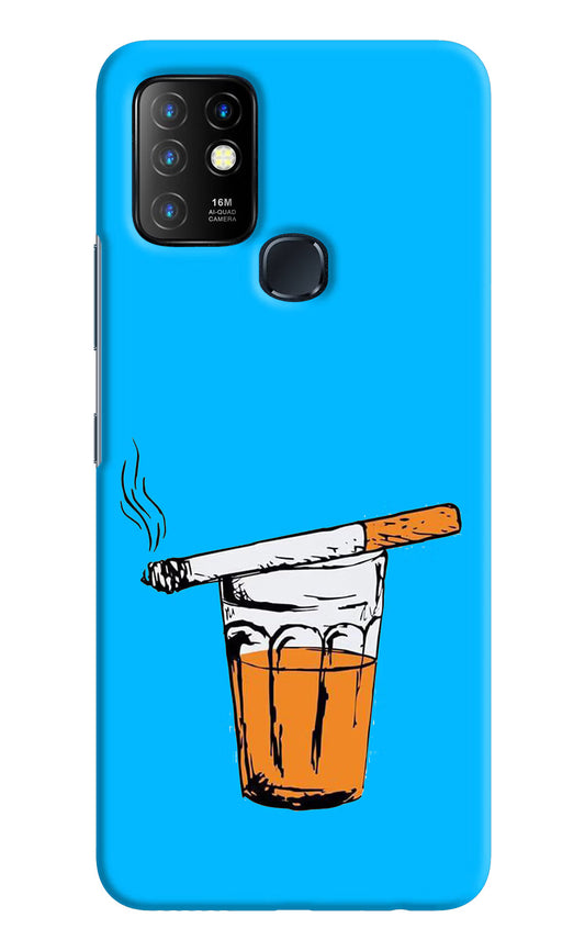 Chai Sutta Infinix Hot 10 Hard Case Back Cover by Casekaro