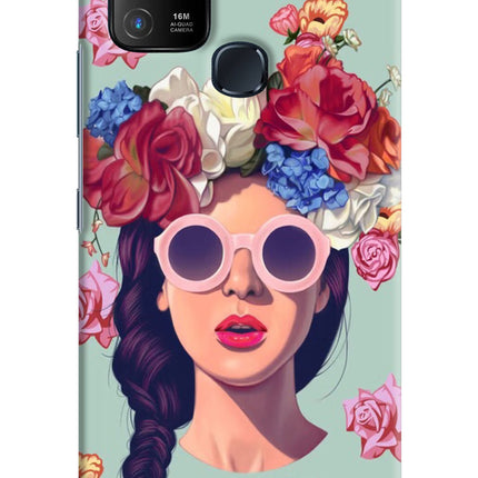 Pretty Girl Infinix Hot 10 Hard Case Back Cover by Casekaro