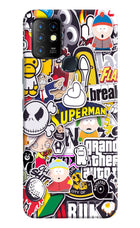 Sticker Bomb Infinix Hot 10 Hard Case Back Cover by Casekaro