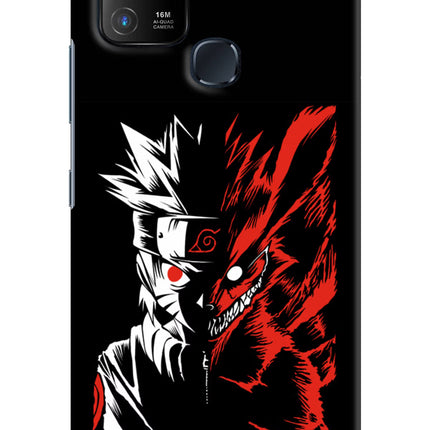 Naruto Two Face Infinix Hot 10 Hard Case Back Cover by Casekaro