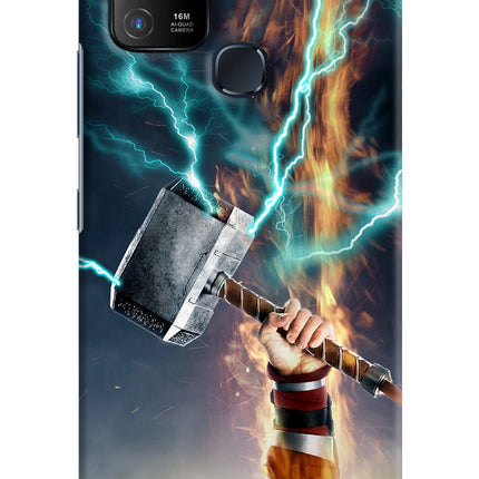 Thor Hammer Mjolnir Infinix Hot 10 Hard Case Back Cover by Casekaro