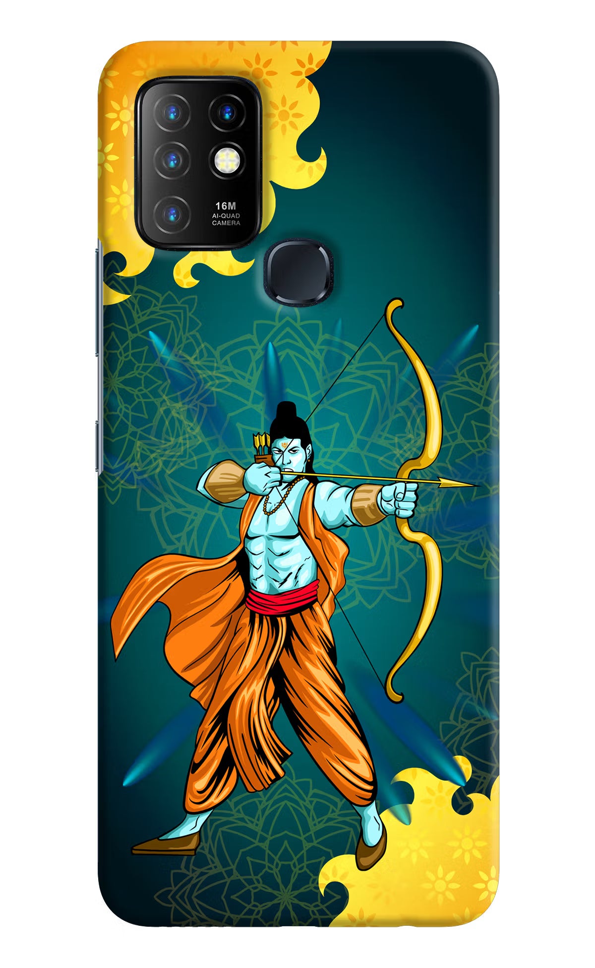 Lord Ram - 6 Infinix Hot 10 Hard Case Back Cover by Casekaro