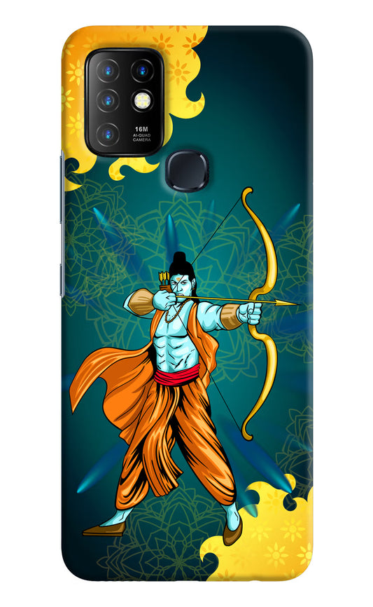 Lord Ram - 6 Infinix Hot 10 Hard Case Back Cover by Casekaro