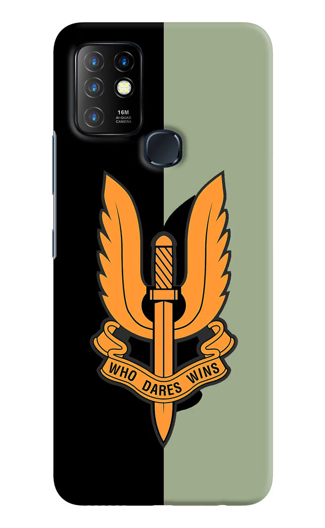 Balidan Logo Infinix Hot 10 Hard Case Back Cover by Casekaro
