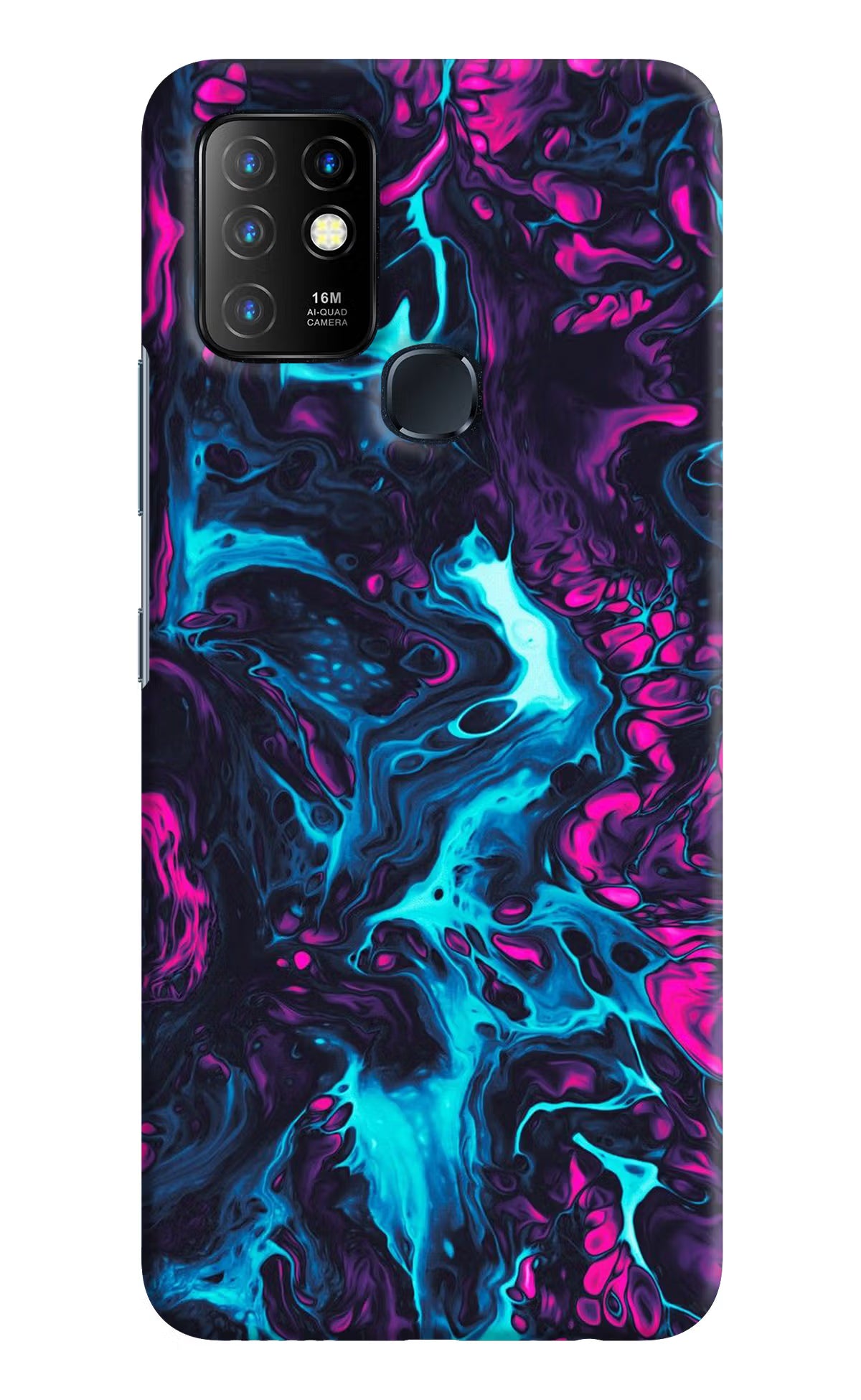 Abstract Infinix Hot 10 Hard Case Back Cover by Casekaro