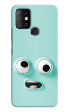 Funny Cartoon Infinix Hot 10 Hard Case Back Cover by Casekaro