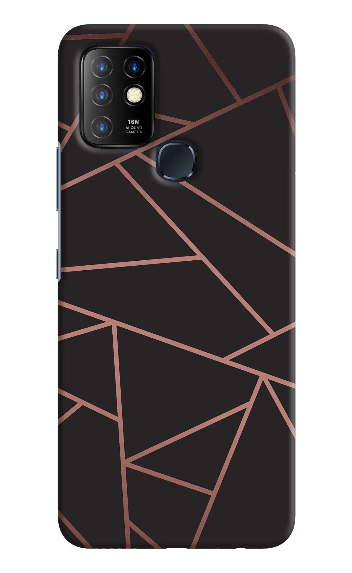 Geometric Pattern Infinix Hot 10 Hard Case Back Cover by Casekaro