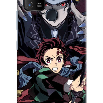 Demon Slayer Infinix Hot 10 Hard Case Back Cover by Casekaro