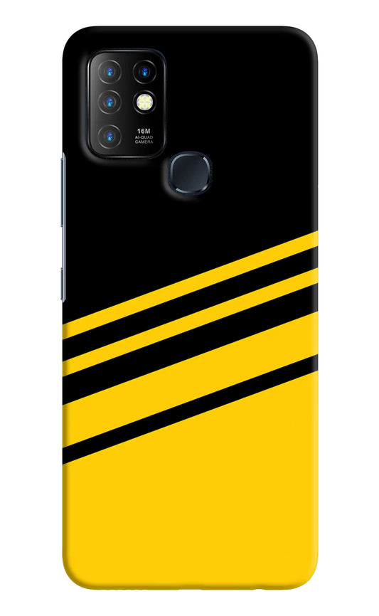Yellow Shades Infinix Hot 10 Hard Case Back Cover by Casekaro