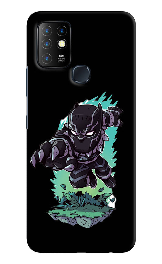 Black Panther Infinix Hot 10 Hard Case Back Cover by Casekaro