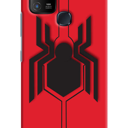 Spider Infinix Hot 10 Hard Case Back Cover by Casekaro
