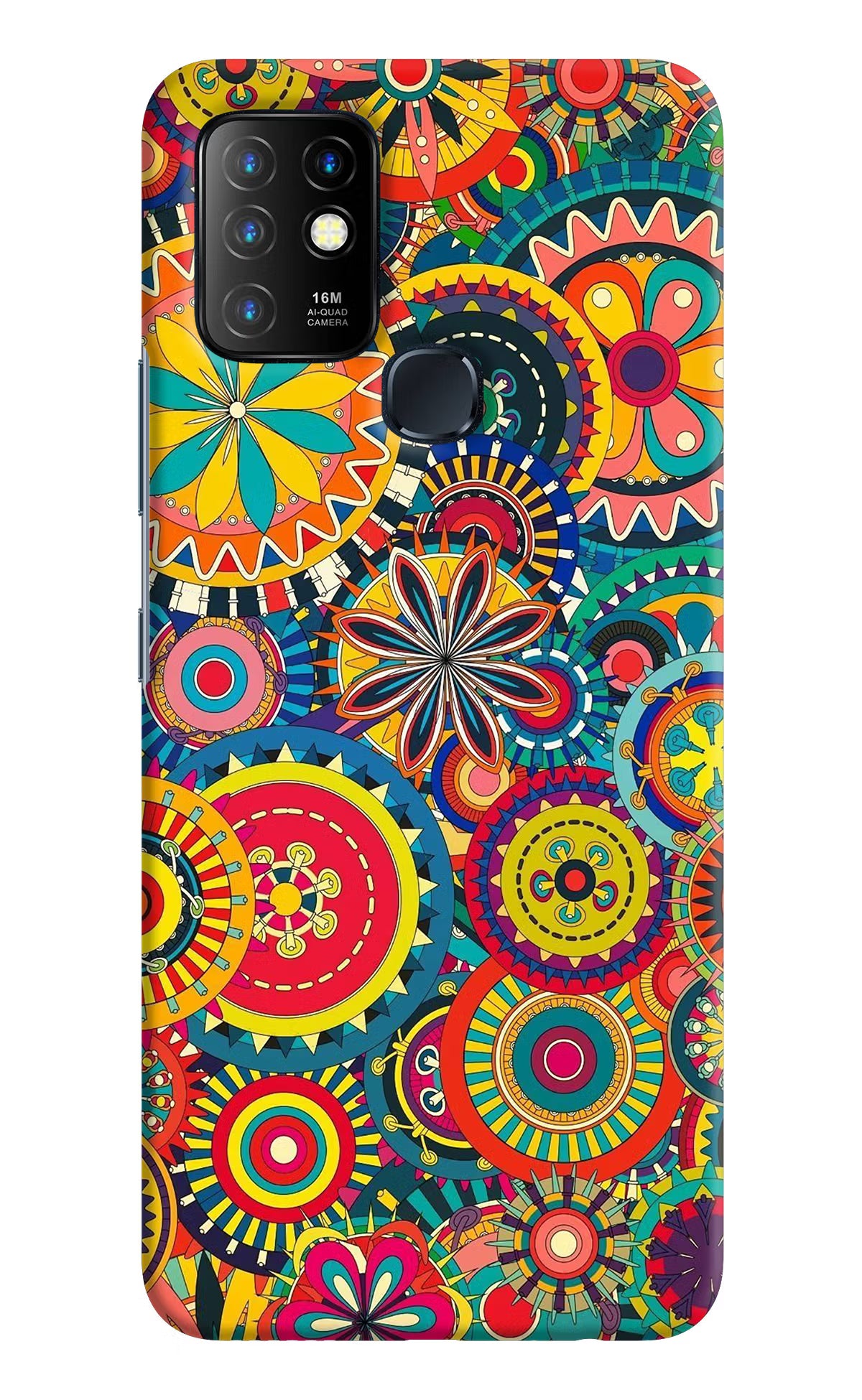 Gol Gol Art Infinix Hot 10 Hard Case Back Cover by Casekaro