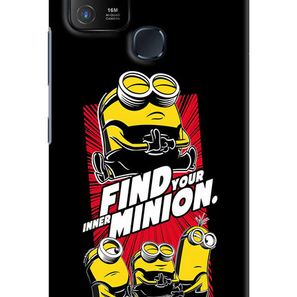 Find your inner Minion Infinix Hot 10 Hard Case Back Cover by Casekaro