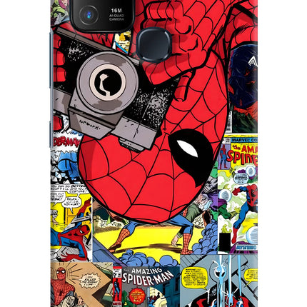 Spider Man Infinix Hot 10 Hard Case Back Cover by Casekaro