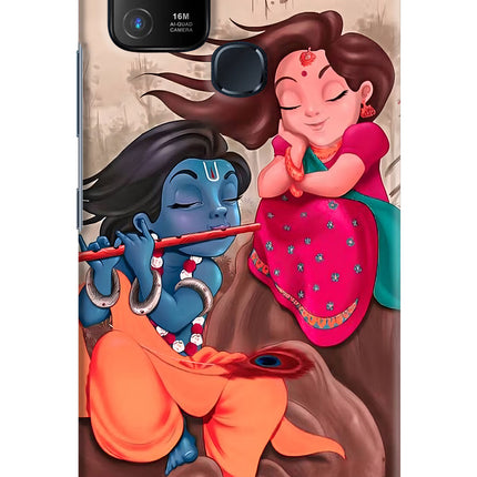 Radhe Krishna Infinix Hot 10 Hard Case Back Cover by Casekaro
