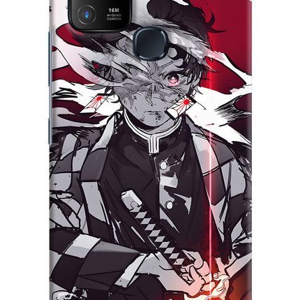 Demon Slayer Infinix Hot 10 Hard Case Back Cover by Casekaro