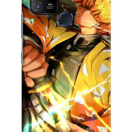 Demon Slayer Infinix Hot 10 Hard Case Back Cover by Casekaro
