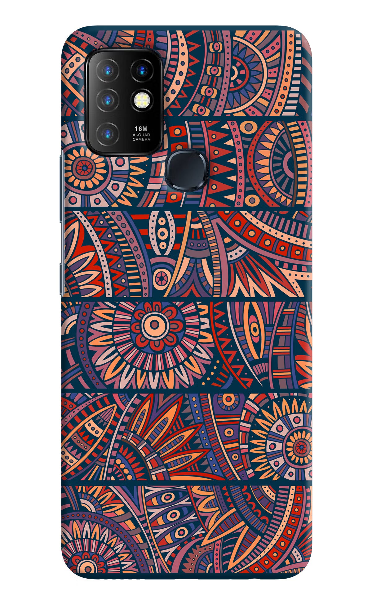 African Culture Design Infinix Hot 10 Hard Case Back Cover by Casekaro
