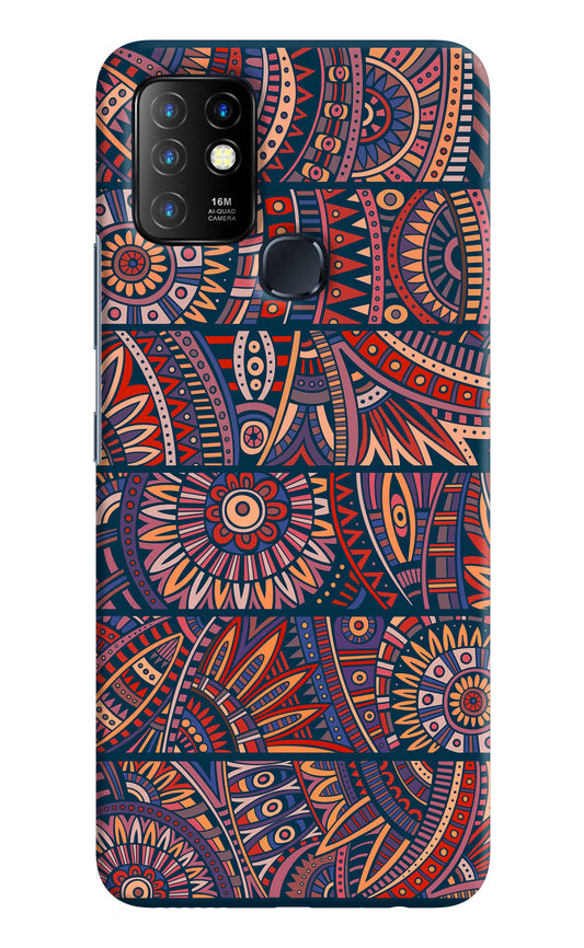 African Culture Design Infinix Hot 10 Hard Case Back Cover by Casekaro