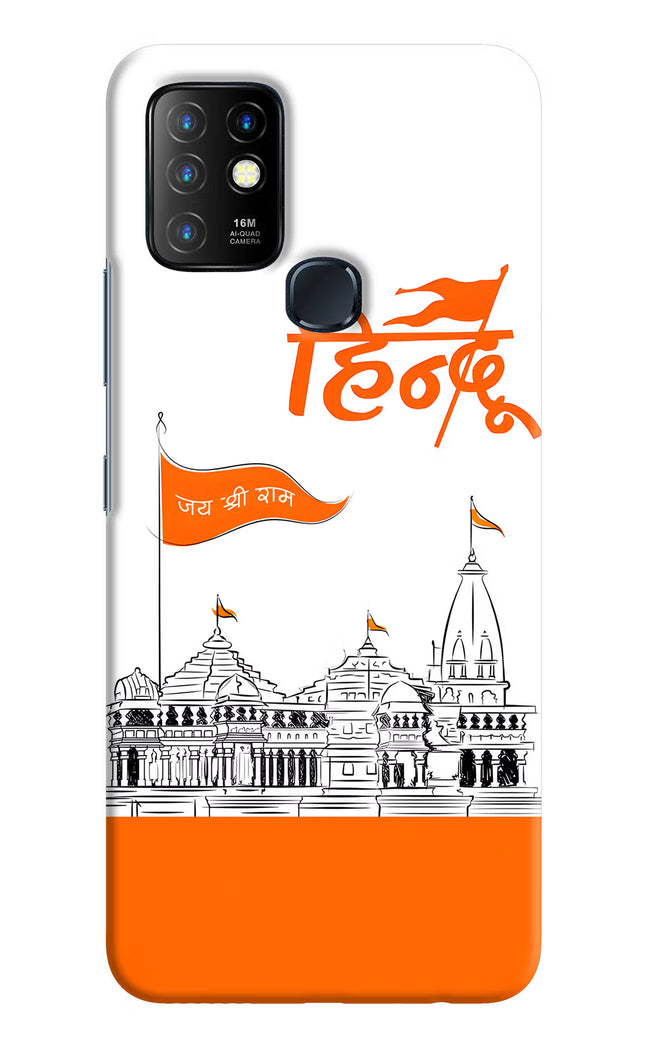 Jai Shree Ram Hindu Infinix Hot 10 Hard Case Back Cover by Casekaro