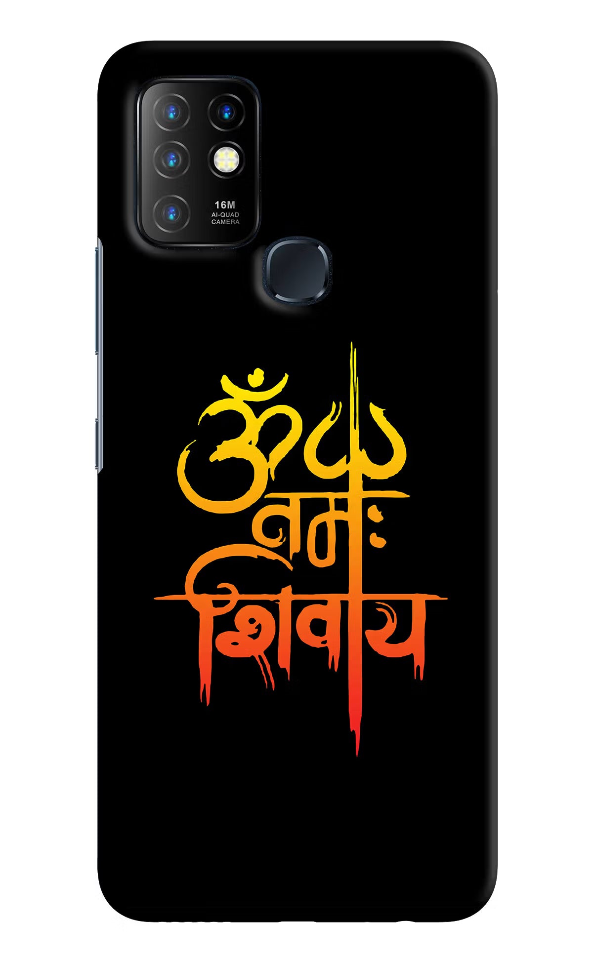 Om Namah Shivay Infinix Hot 10 Hard Case Back Cover by Casekaro